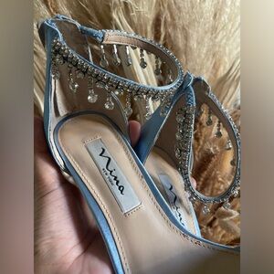 Nina shoes Size 7M in Crystal Blue